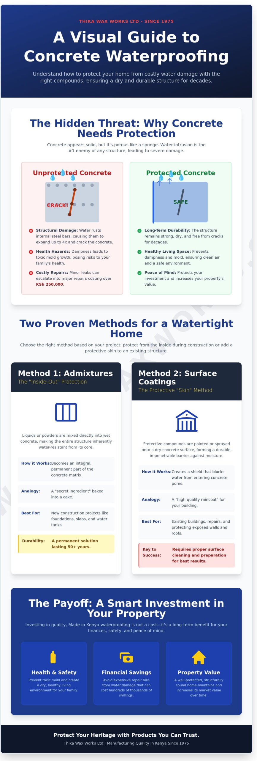 Waterproofing Compounds for Concrete: The Ultimate Guide to Protecting Your Building