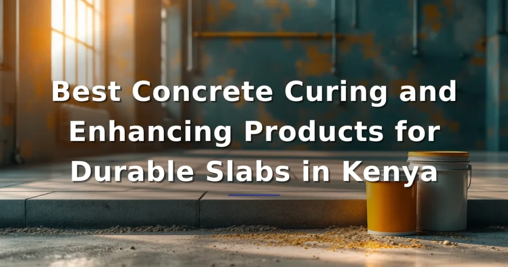 Featured image for: Best Concrete Curing and Enhancing Products for Durable Slabs in Kenya