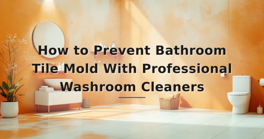 Featured image for: How to Prevent Bathroom Tile Mold With Professional Washroom Cleaners
