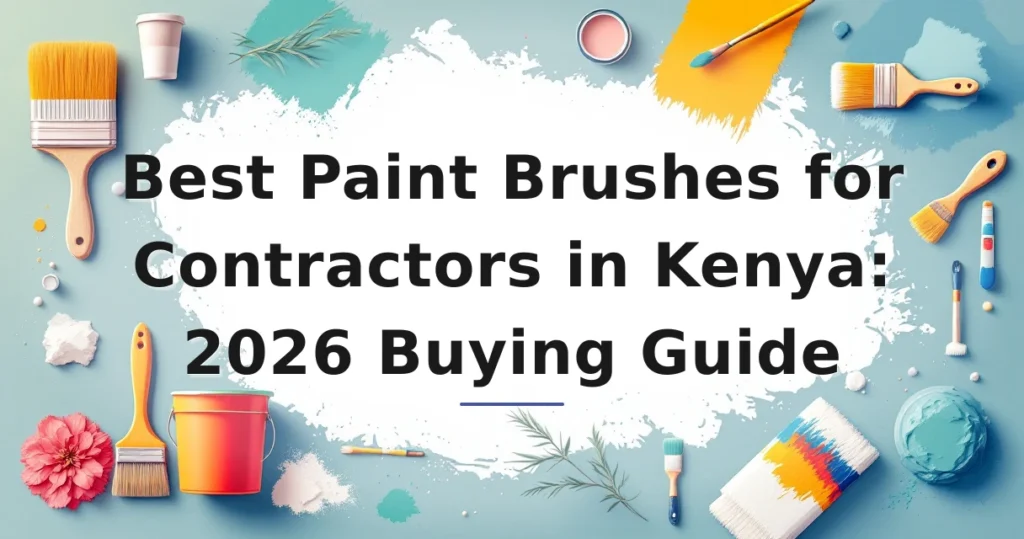 Featured image for: Best Paint Brushes for Contractors in Kenya: 2026 Buying Guide
