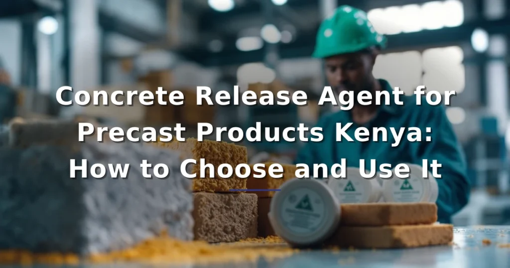 Featured image for: Concrete Release Agent for Precast Products Kenya: How to Choose and Use It
