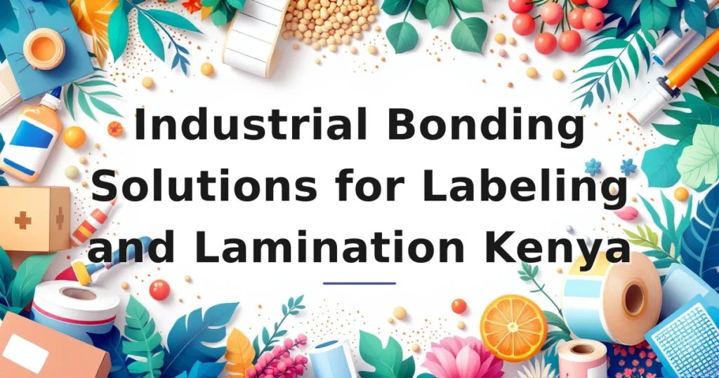 Featured image for: Industrial Bonding Solutions for Labeling and Lamination Kenya