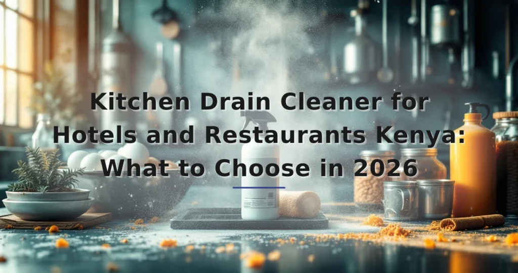 Featured image for: Kitchen Drain Cleaner for Hotels and Restaurants Kenya: What to Choose in 2026