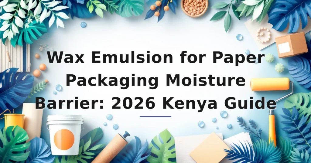 Featured image for: Wax Emulsion for Paper Packaging Moisture Barrier: 2026 Kenya Guide