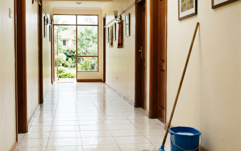 Clean surfaces after disinfecting